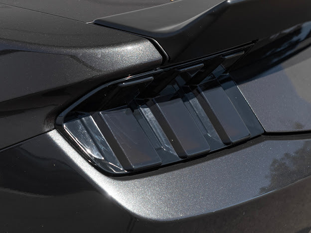 2024-UP FORD MUSTANG S650 | SMOKE TINTED REAR TAIL LIGHT TRIM BEZEL COVER